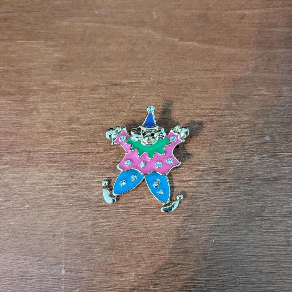 Vintage Clown Pin